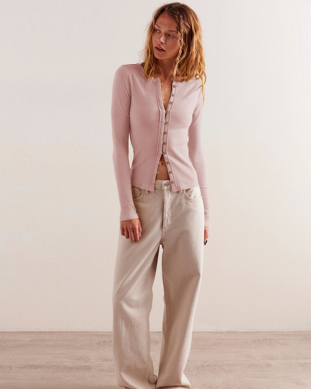 Anna - luxe everyday ribbed top