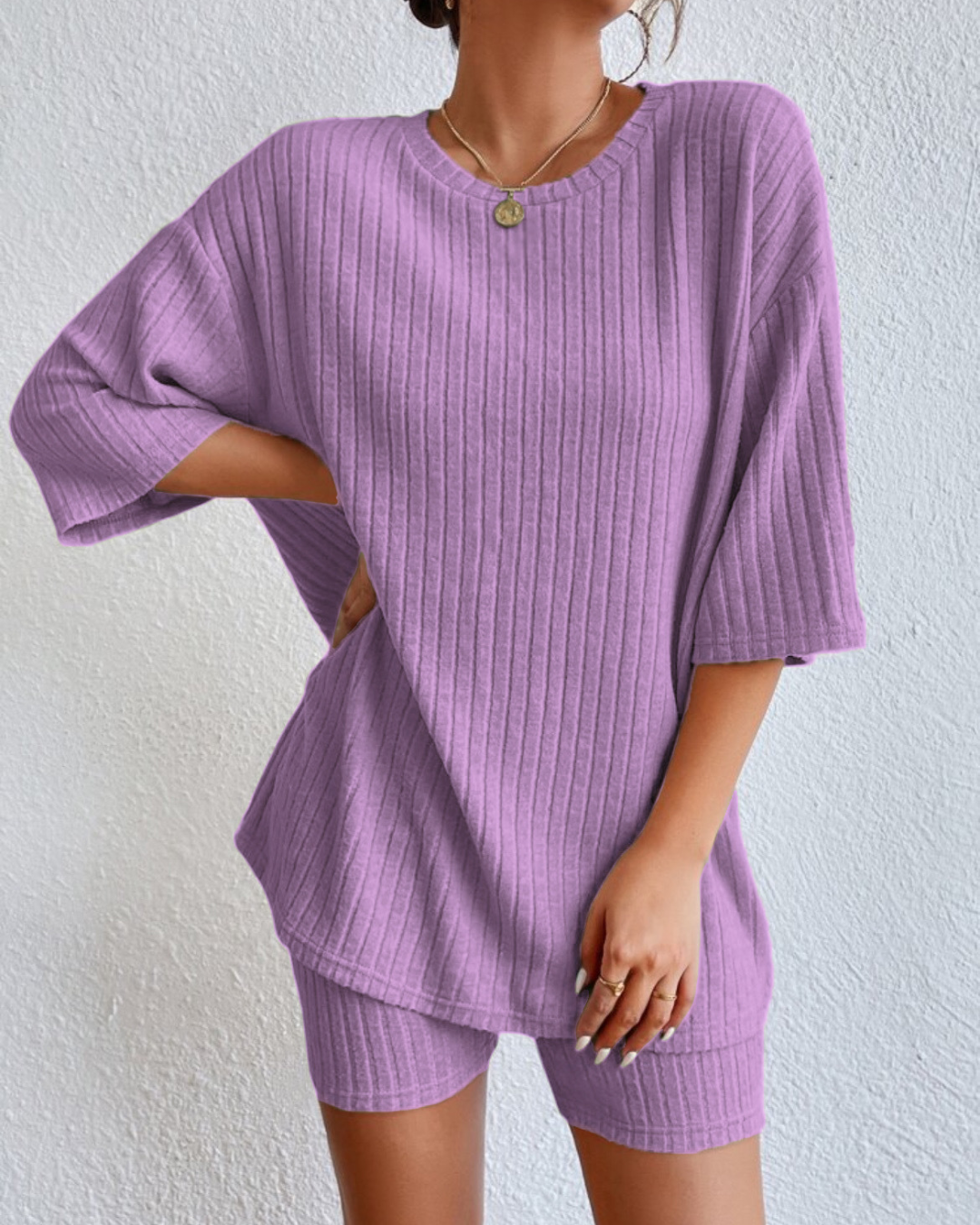 Dahlila - casual ribbed set