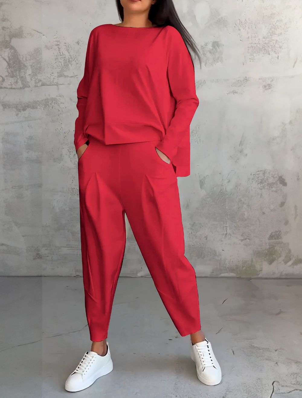 Two-Piece Relaxed Fit Set
