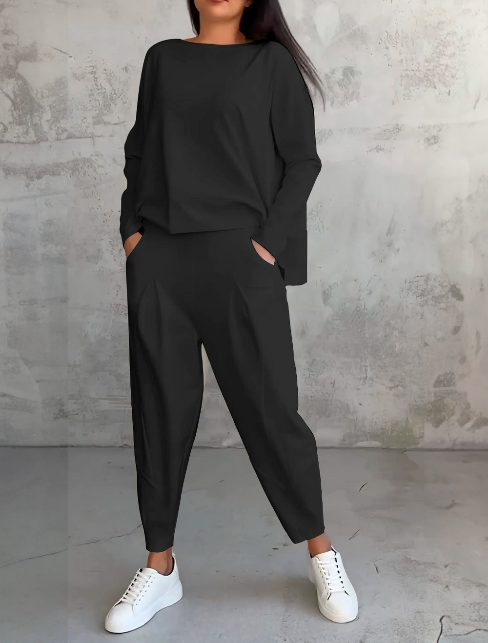Two-Piece Relaxed Fit Set
