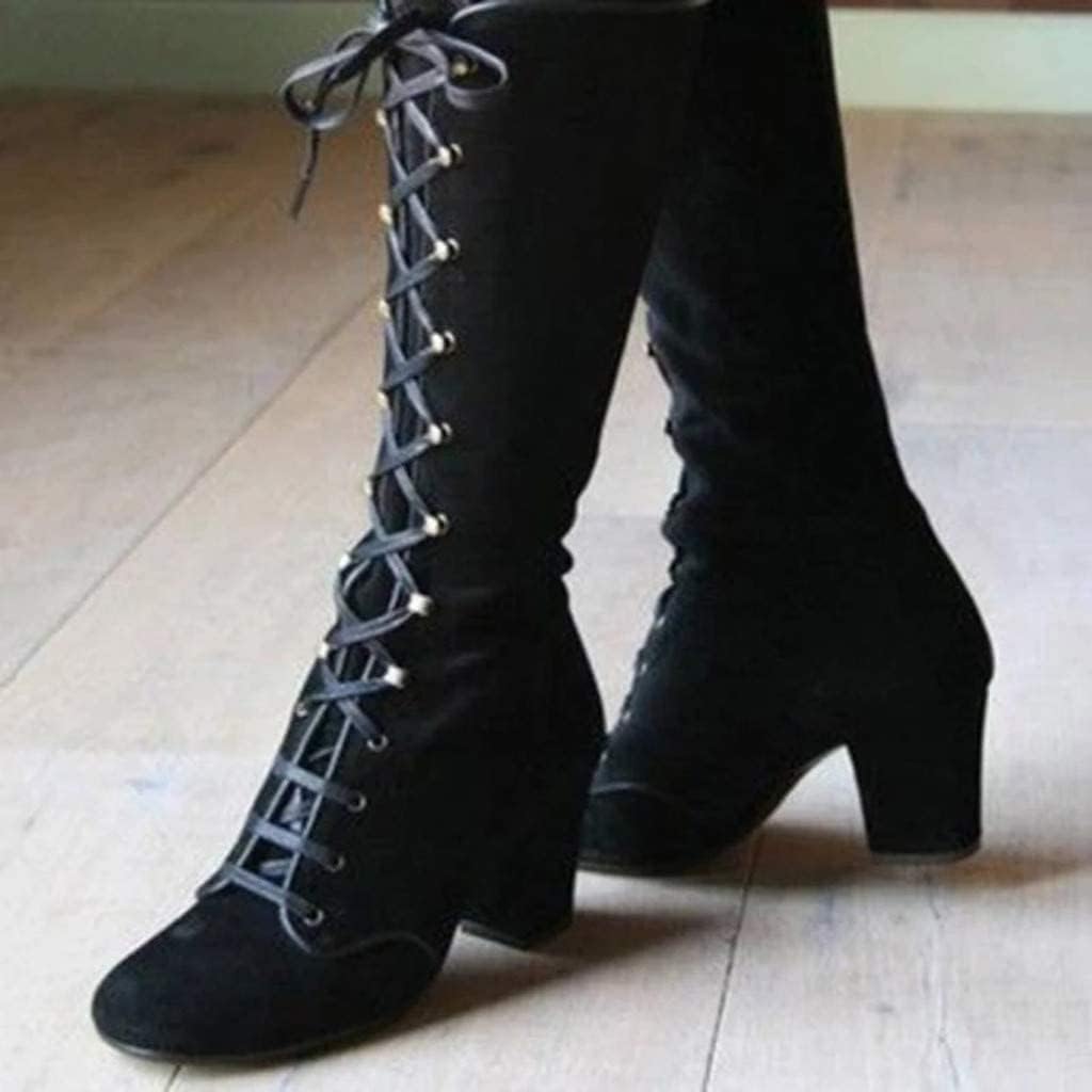 Fall Lace-Up Boots