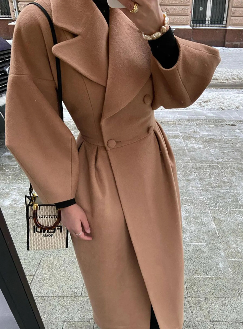 Elly - luxe tailored winter coat