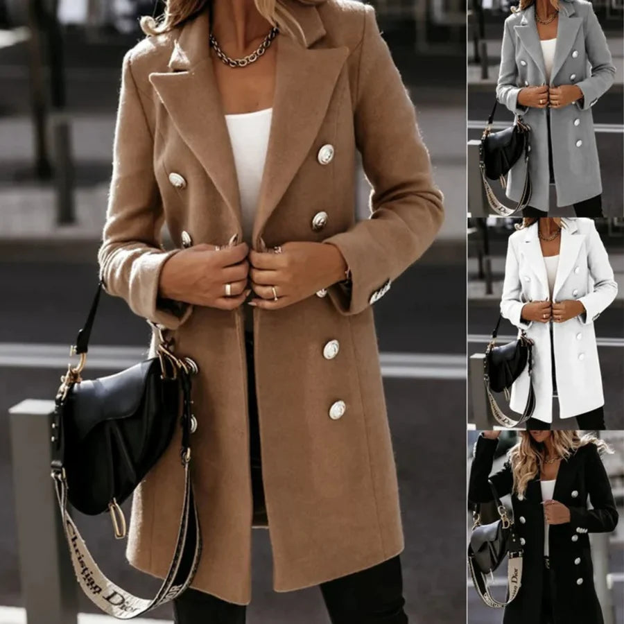 Double Breasted Tailored Coat
