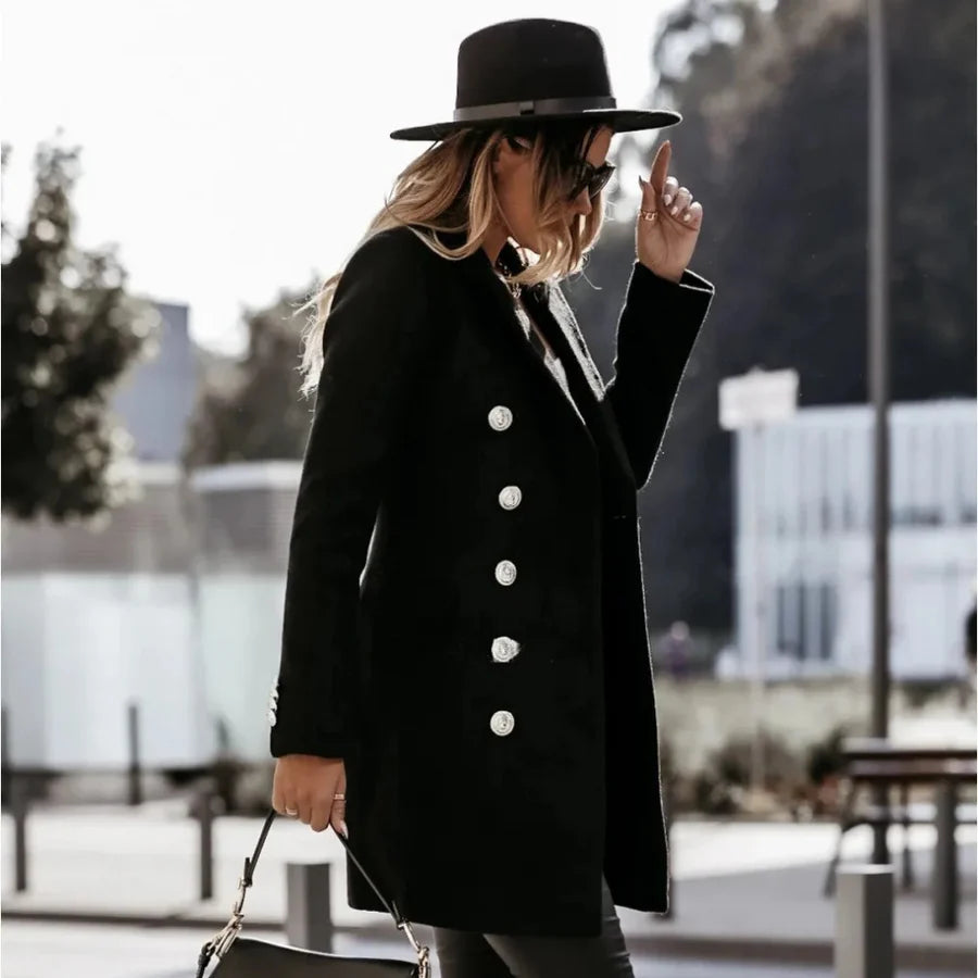 Double Breasted Tailored Coat