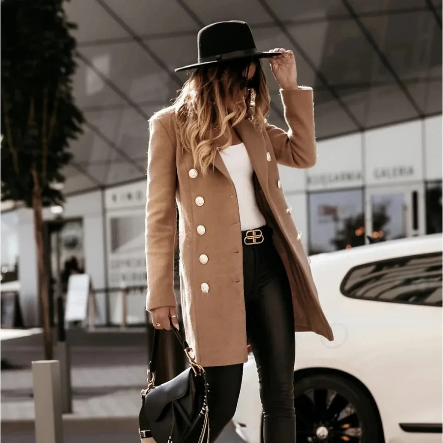 Double Breasted Tailored Coat