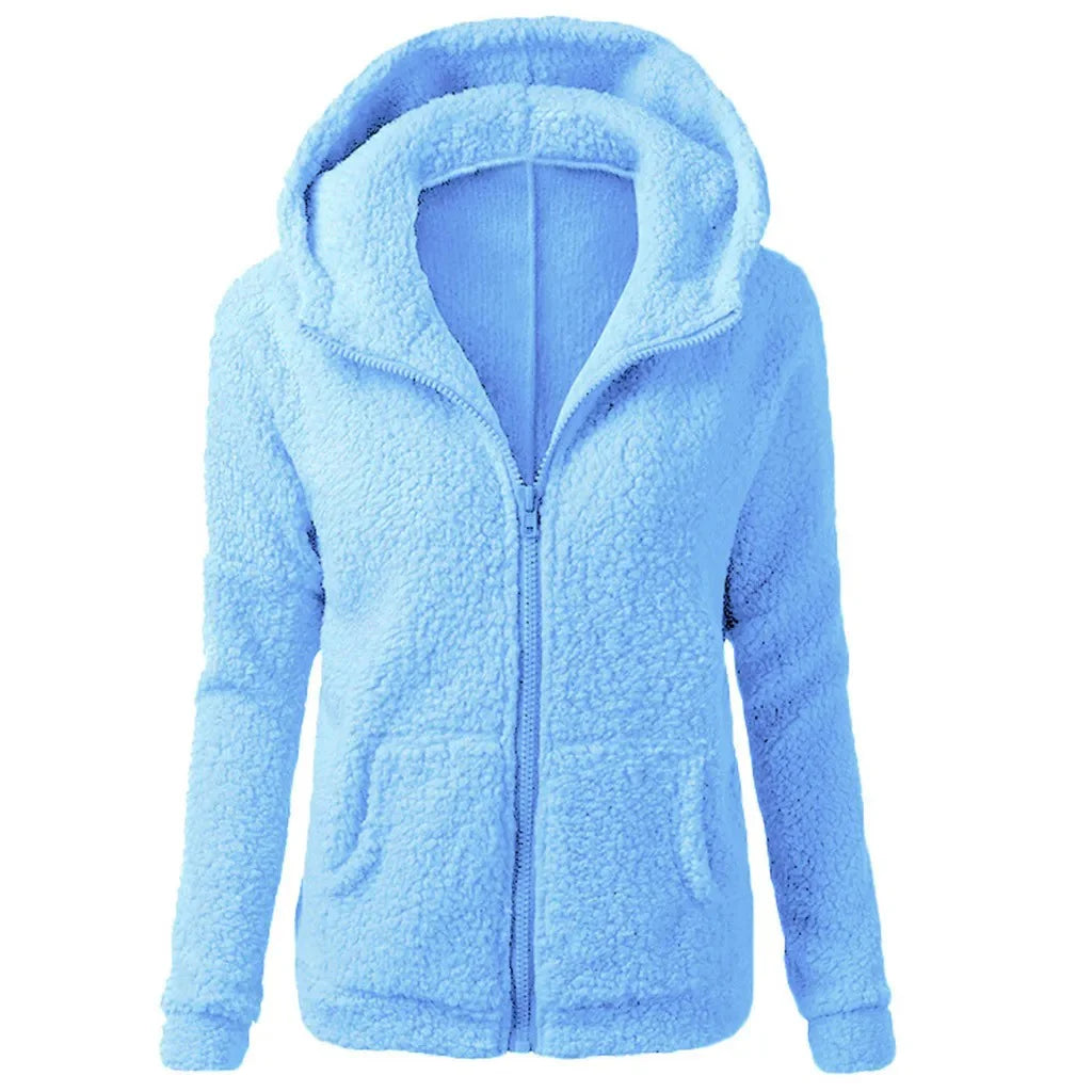 Sherpa Zip Hoodie