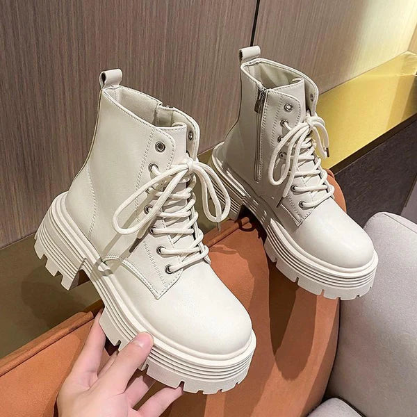 Fall Platform Combat Boots