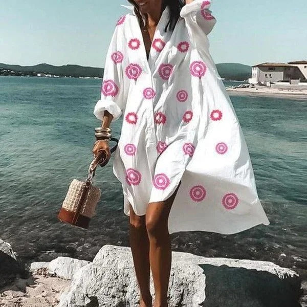 Oversized Shirt Dress