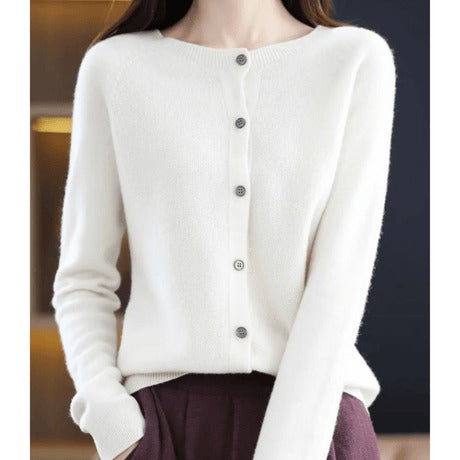 Fall Classic Button Cardigan