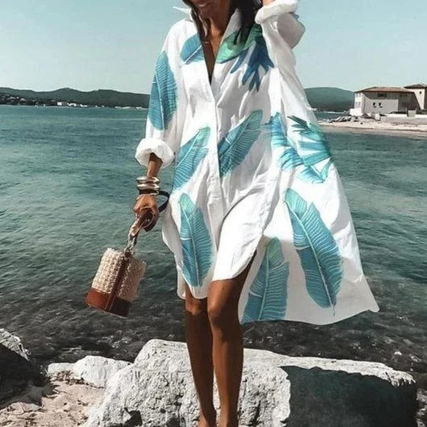 Oversized Shirt Dress