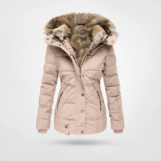 Fall Fur-Lined Puffer Jacket