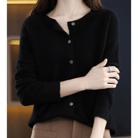 Fall Classic Button Cardigan