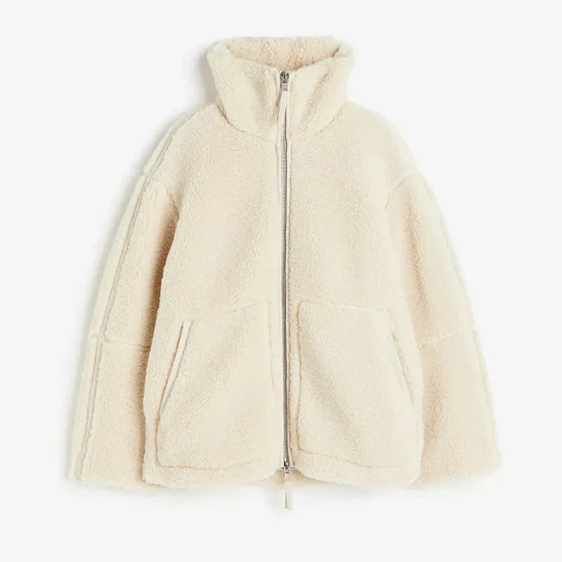 Zip-Up Teddy Jacket
