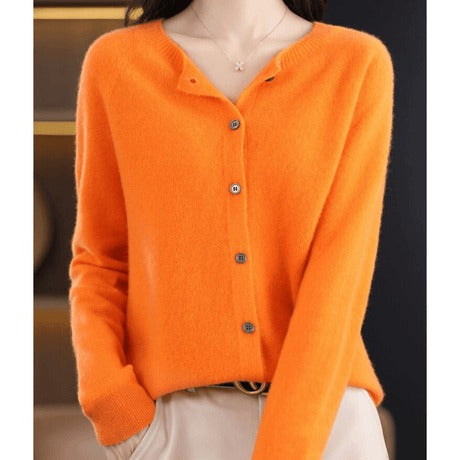 Fall Classic Button Cardigan