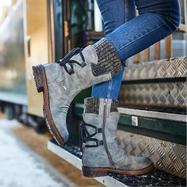Fall Alpine Lace Boots