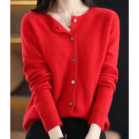 Fall Classic Button Cardigan