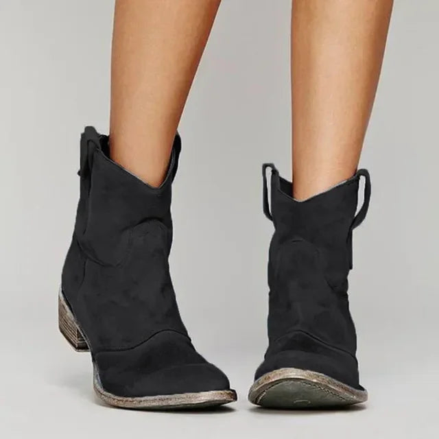 Fall Western Ankle Boots