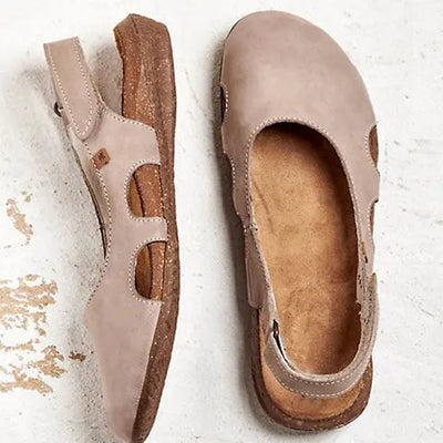 Cutout Slingback Flats
