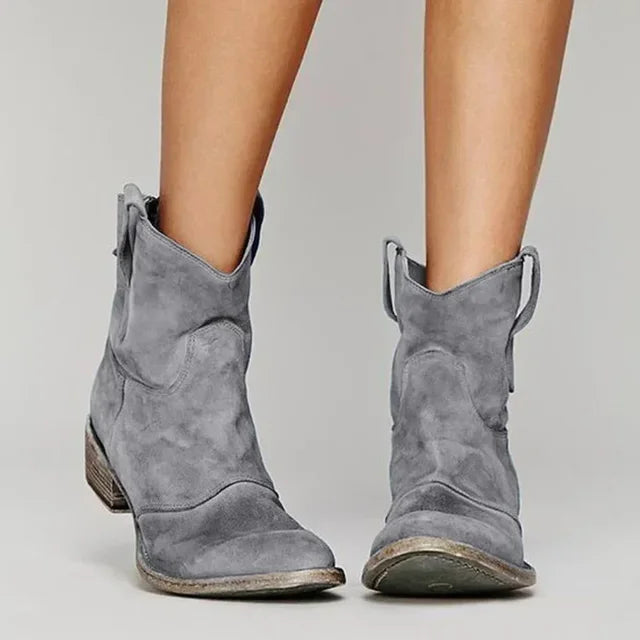 Fall Western Ankle Boots