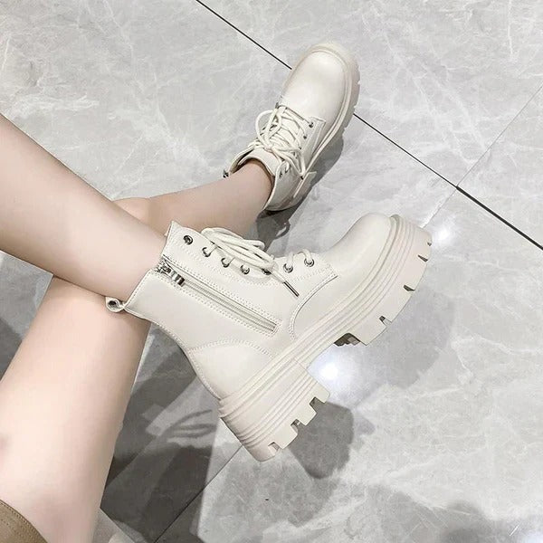 Fall Platform Combat Boots