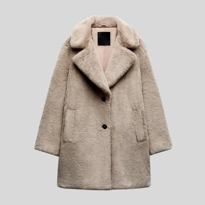 Fall Faux Fur Coat