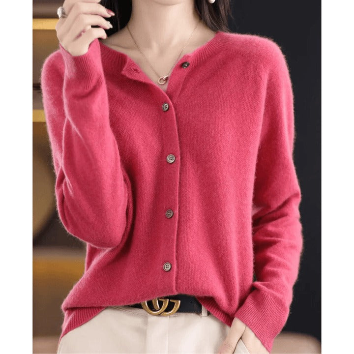 Fall Classic Button Cardigan