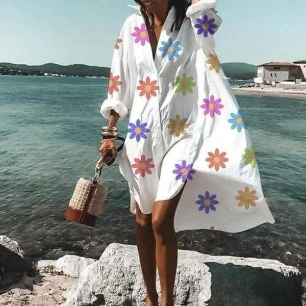 Oversized Shirt Dress
