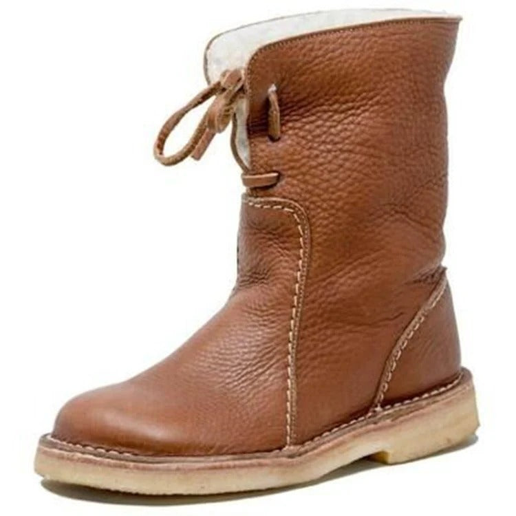 Fall Shearling Mid Boots