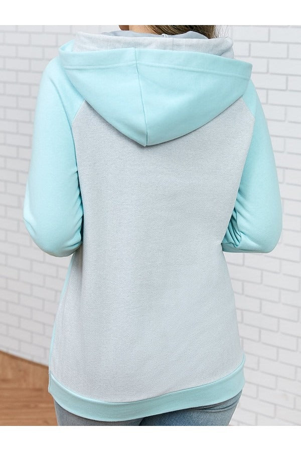 Fall Horizon Two-Tone Hoodie
