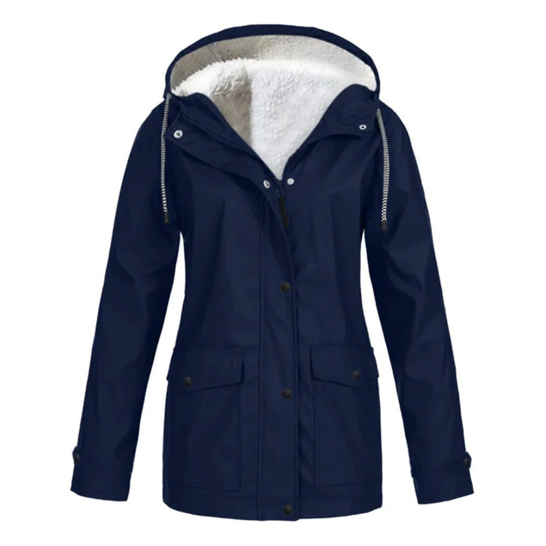 Fall Hooded Short Jacket
