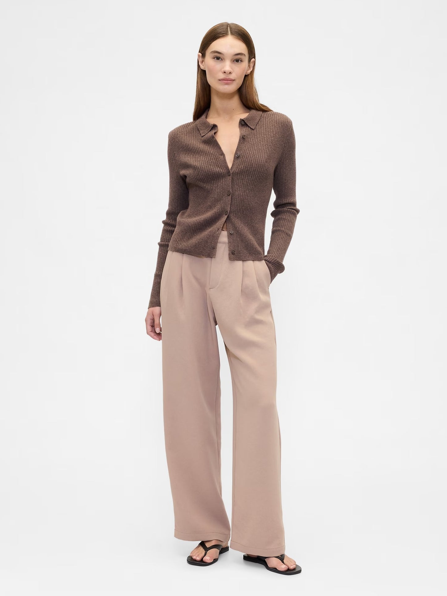 Wide-Leg Oblt Trousers