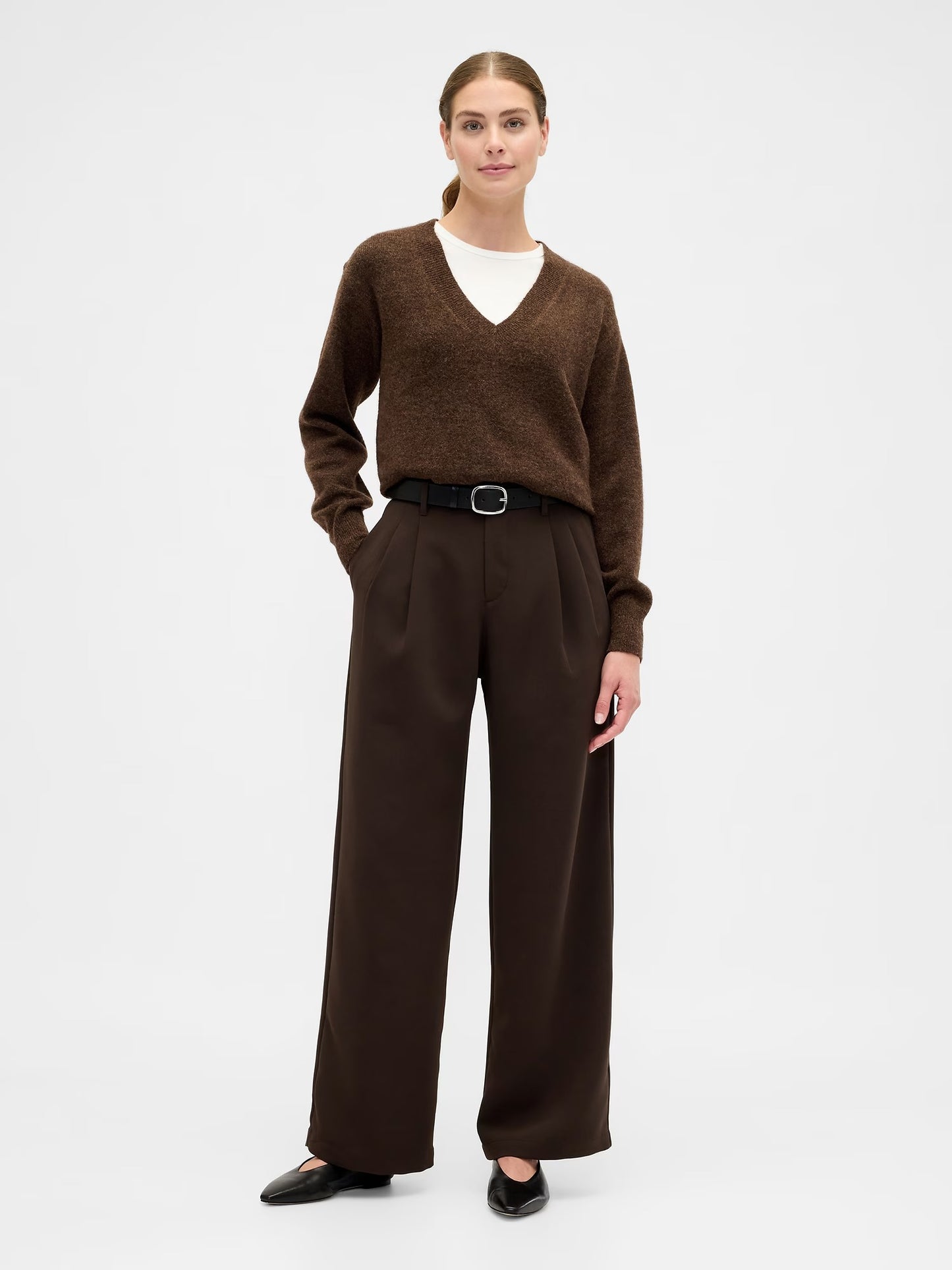 Wide-Leg Oblt Trousers