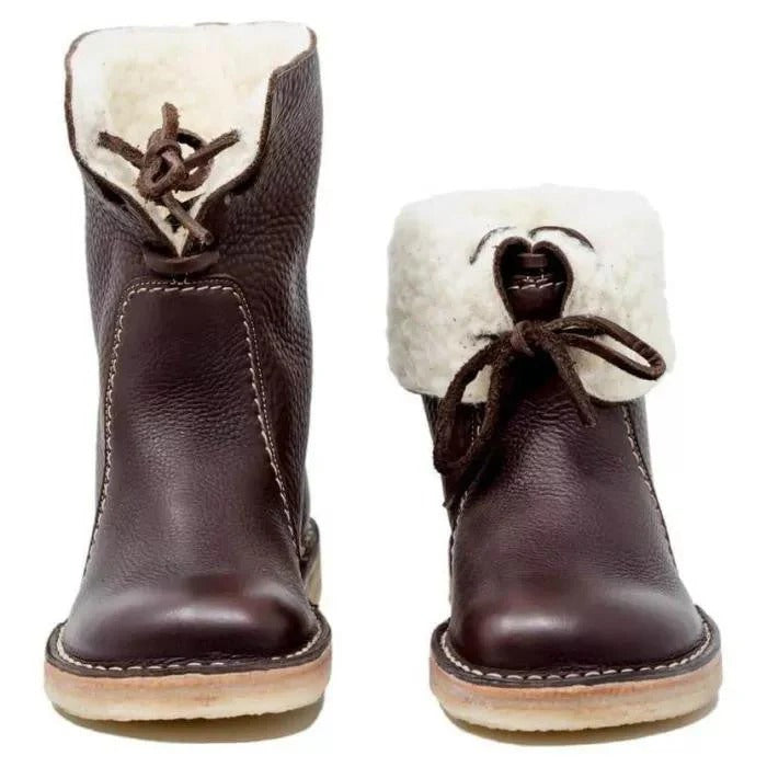 Fall Shearling Mid Boots