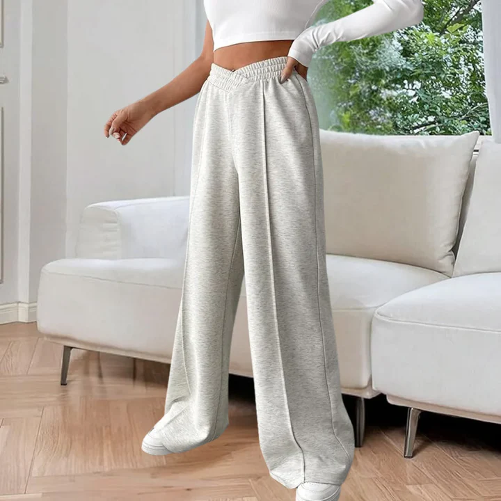 V-Waist Relaxed Trousers