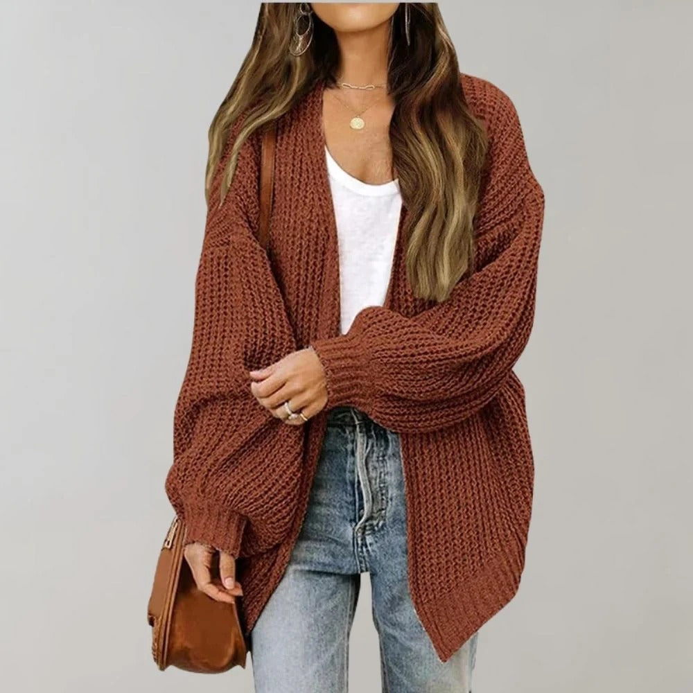Fall Textured Knit Cardigan