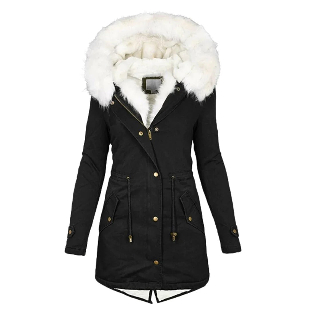 Faux Fur Hooded Parka