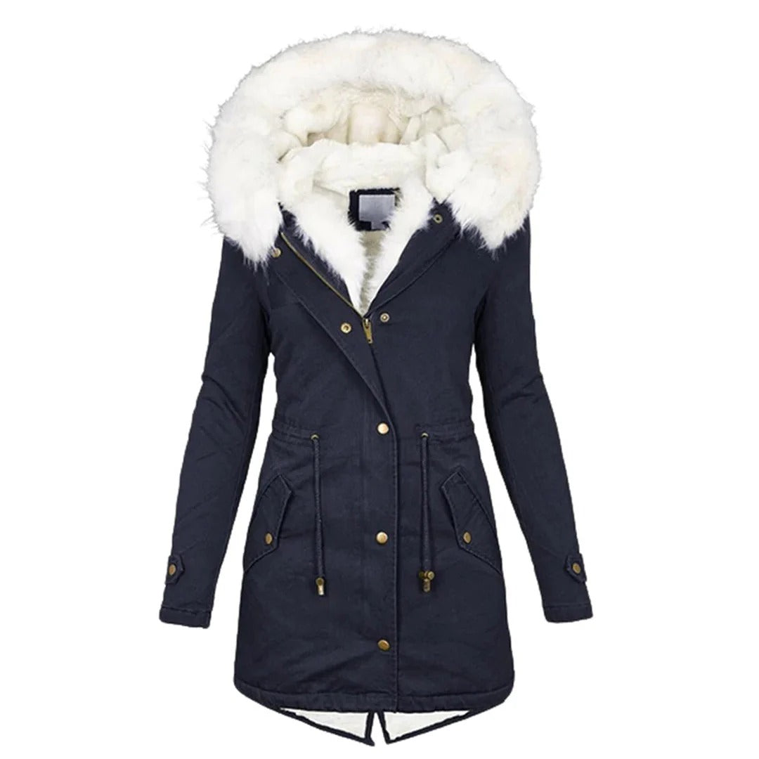 Faux Fur Hooded Parka