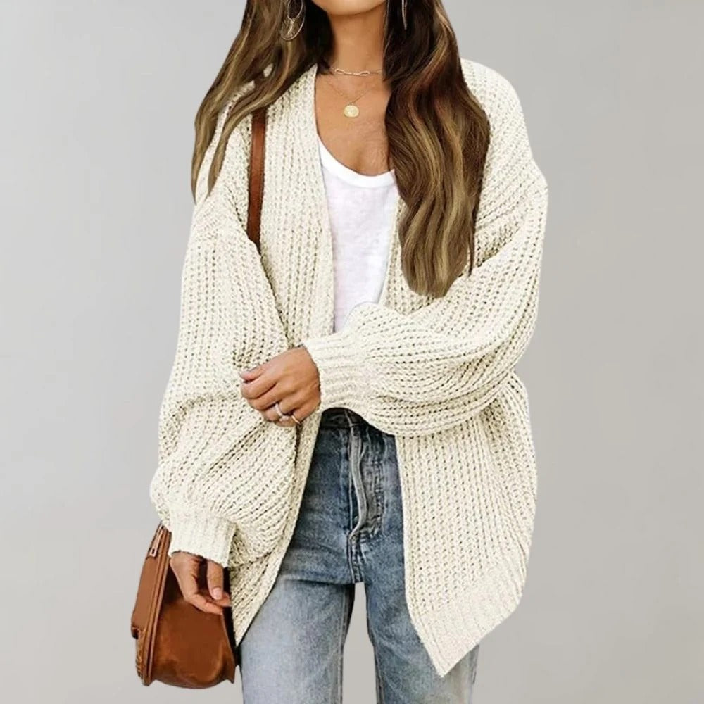 Fall Textured Knit Cardigan