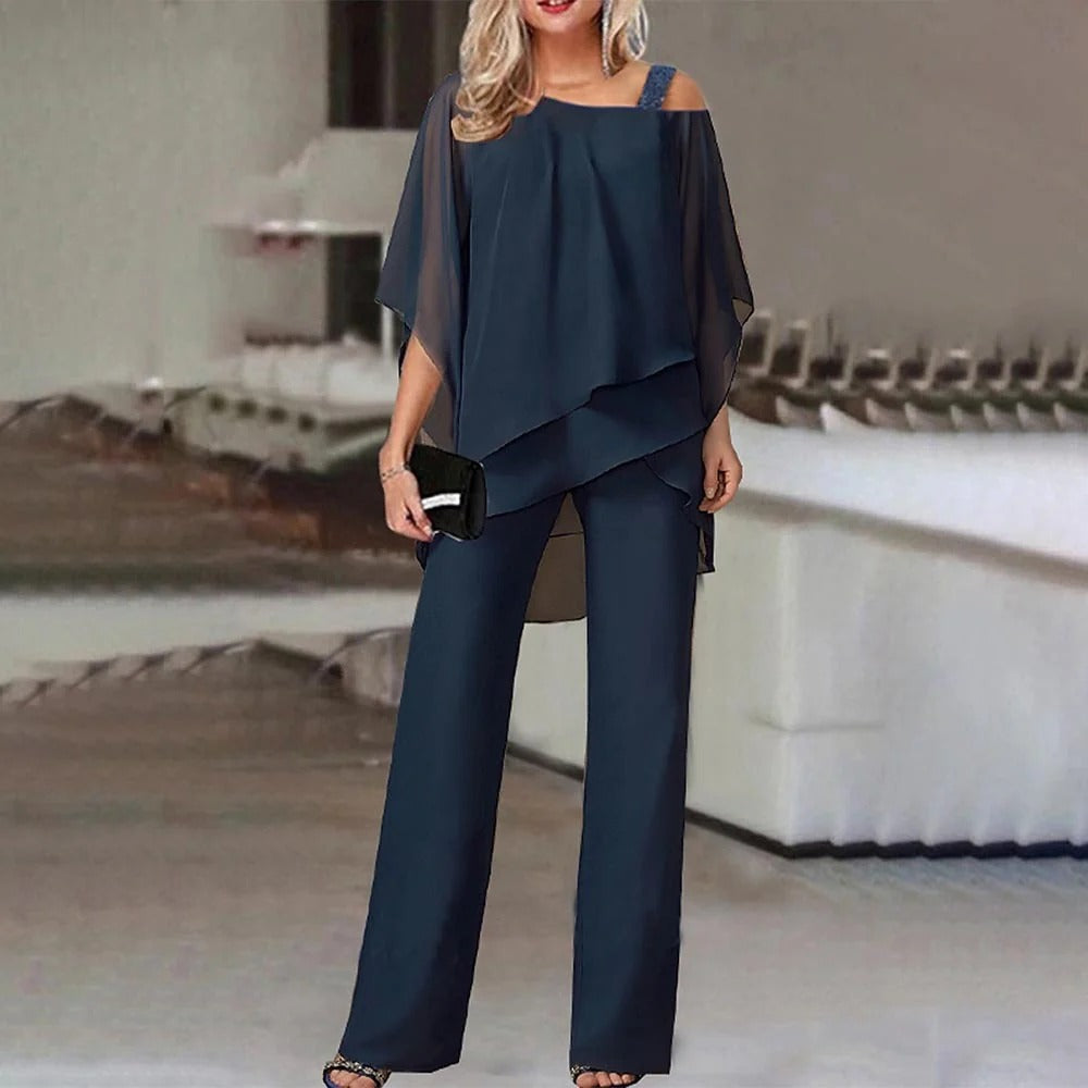 Layered Cold-Shoulder Set