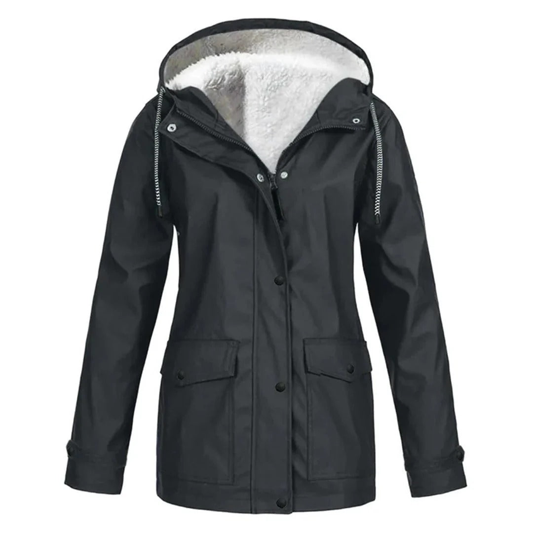 Fall Hooded Short Jacket