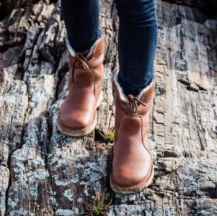 Fall Shearling Mid Boots