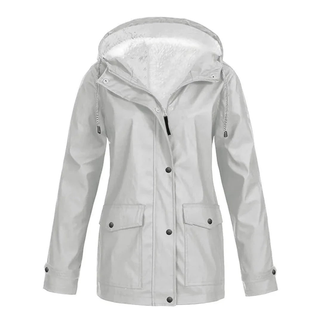 Fall Hooded Short Jacket