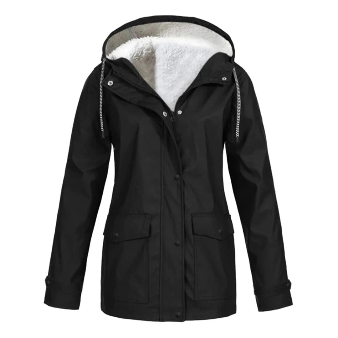 Fall Hooded Short Jacket