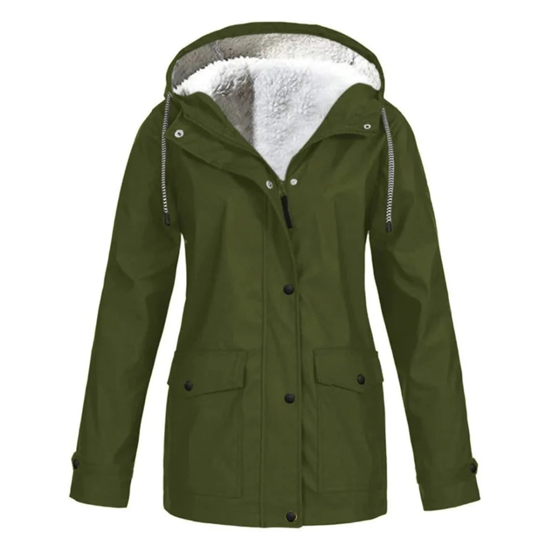Fall Hooded Short Jacket