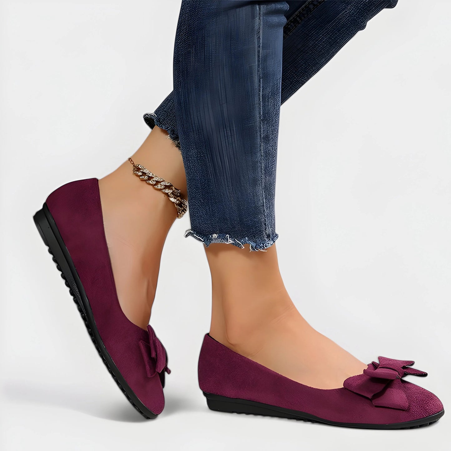 Bow Accent Flats