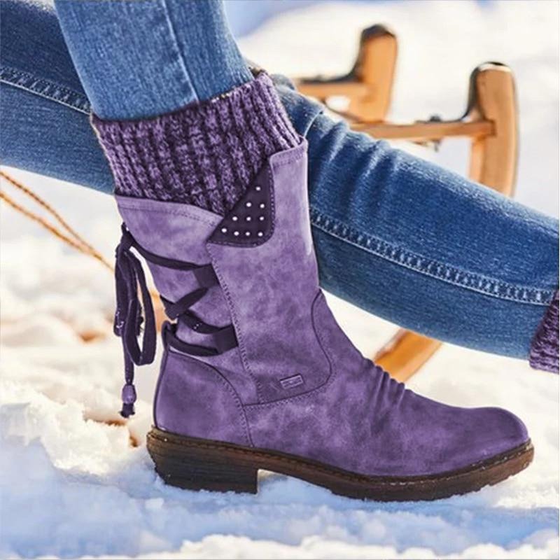 Fall Alpine Lace Boots