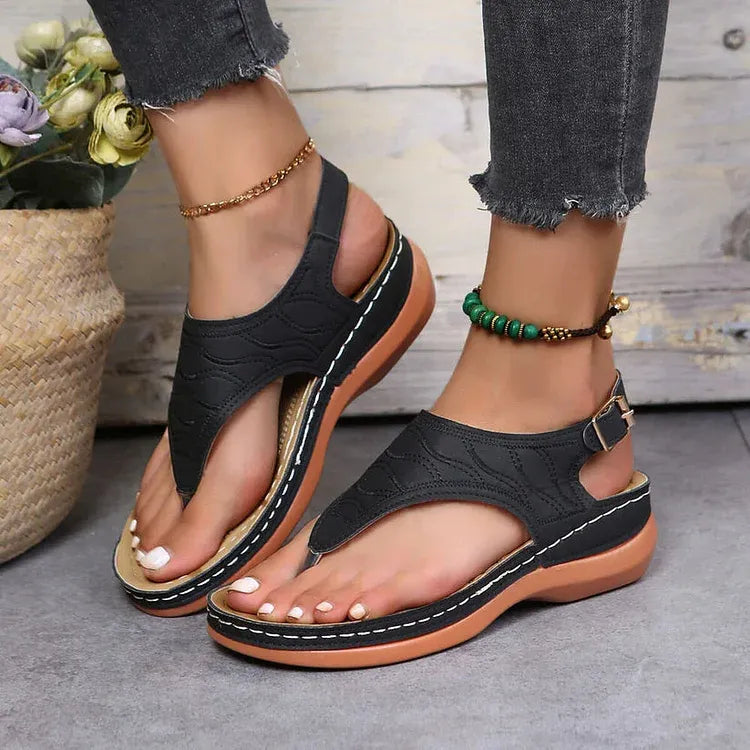 Buckle Strap Toe Sandals