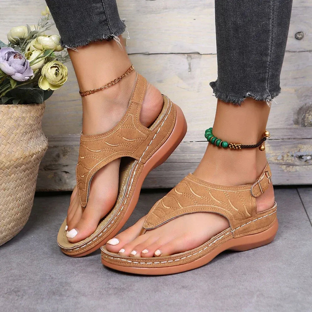 Buckle Strap Toe Sandals