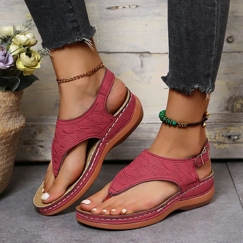 Buckle Strap Toe Sandals