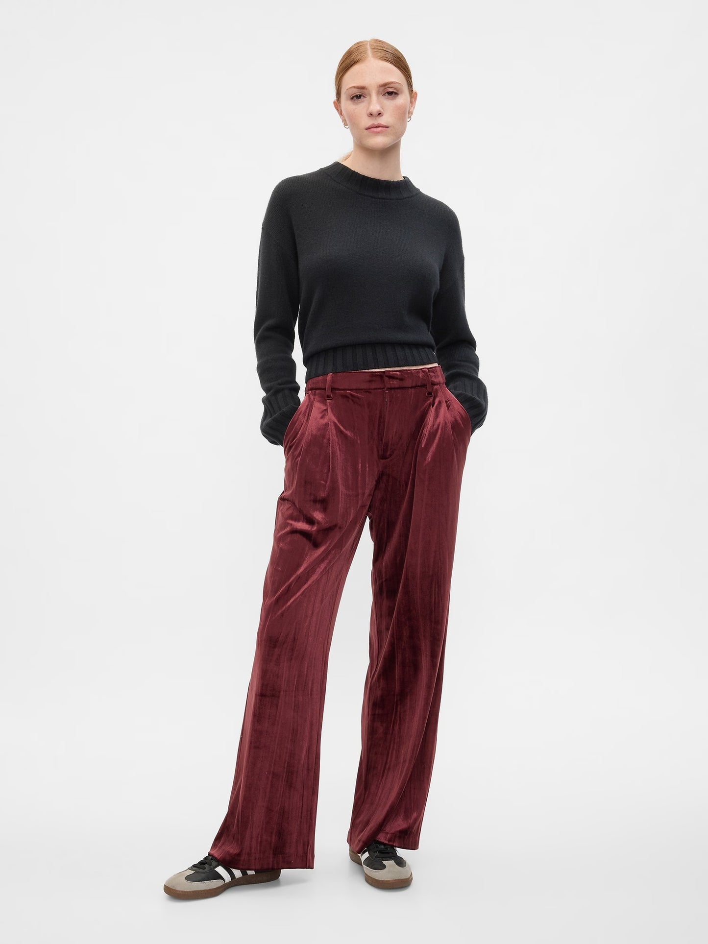 Wide-Leg Oblt Trousers